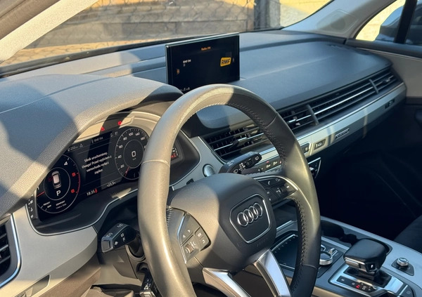 Audi Q7 cena 159900 przebieg: 192000, rok produkcji 2018 z Tuliszków małe 326